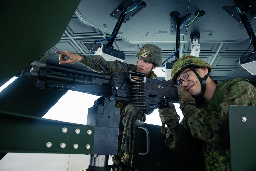 Iron Fist 25 | CLB 31, JGSDF conduct bilateral convoy simulator training