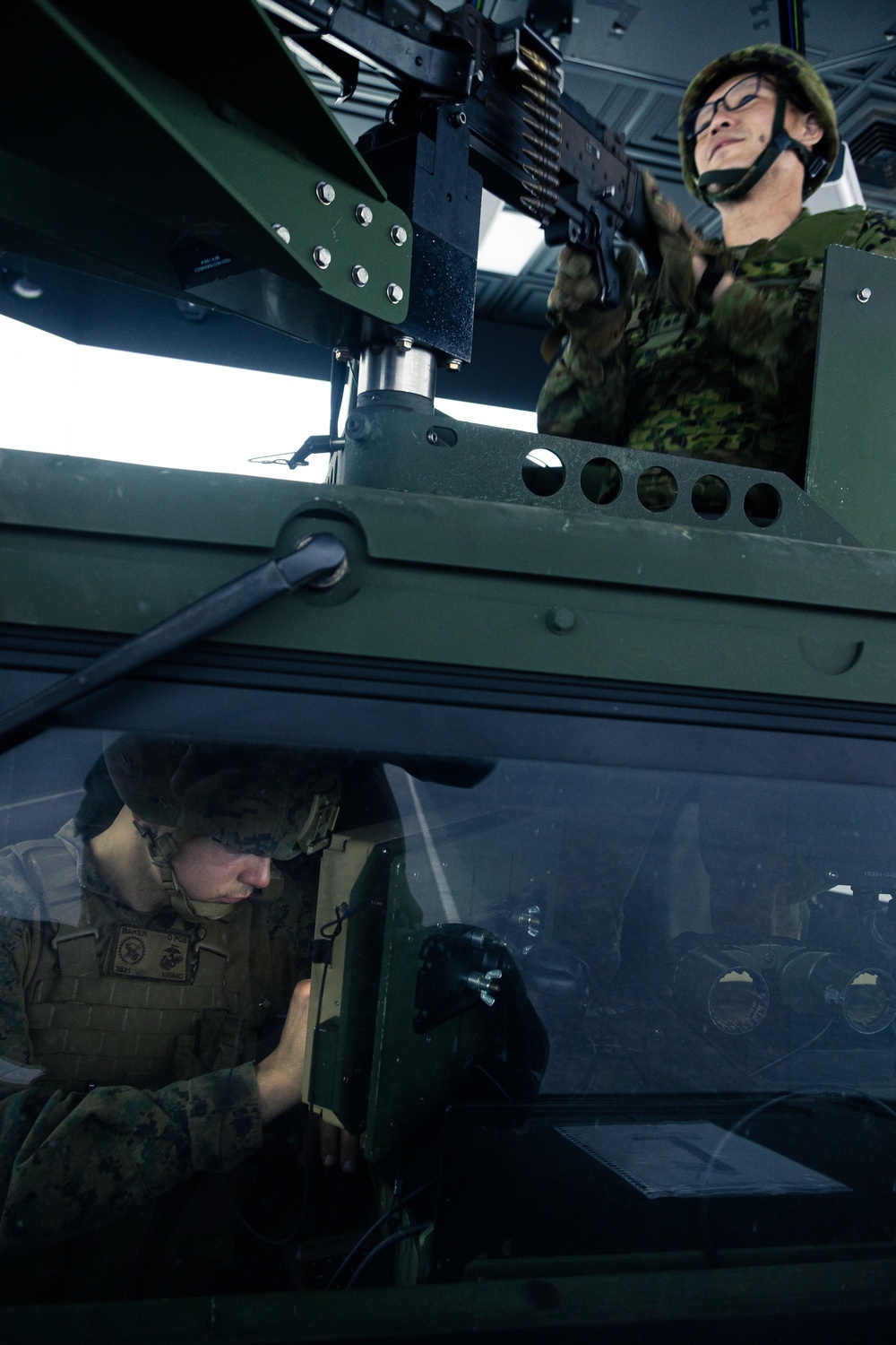 Iron Fist 25 | CLB 31, JGSDF conduct bilateral convoy simulator training