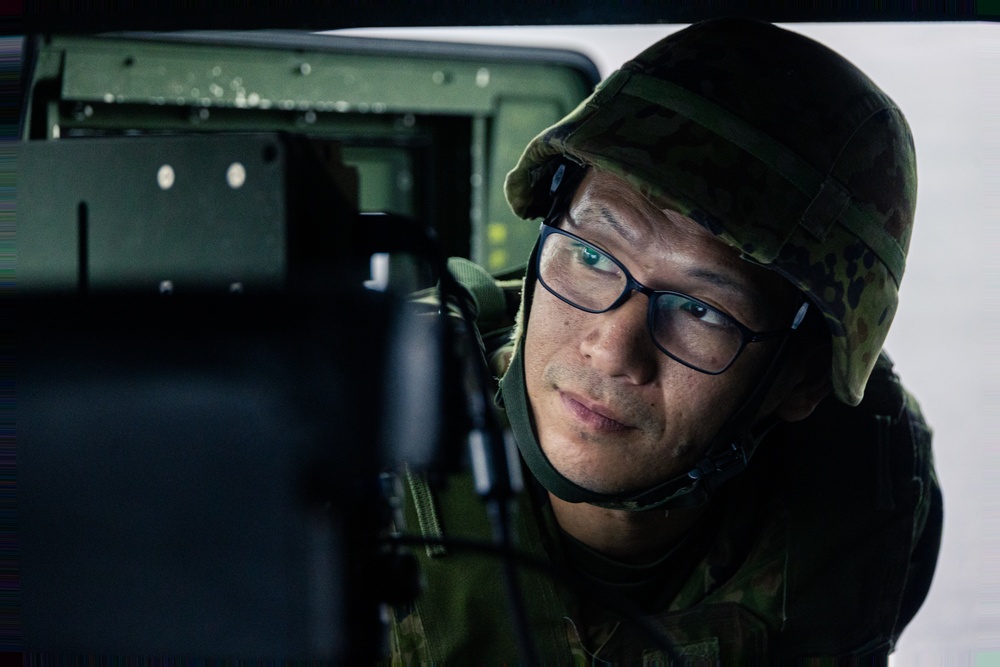 Iron Fist 25 | CLB 31, JGSDF conduct bilateral convoy simulator training