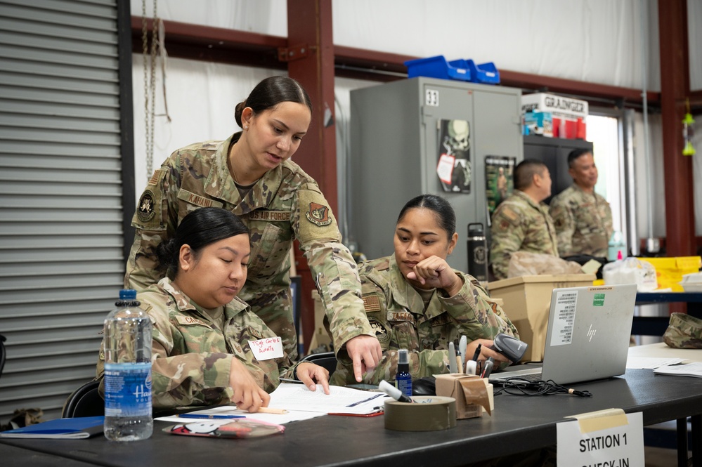 154th Mission Support Group ‘Readiness Rodeo’ Enhances Warfighting Skills