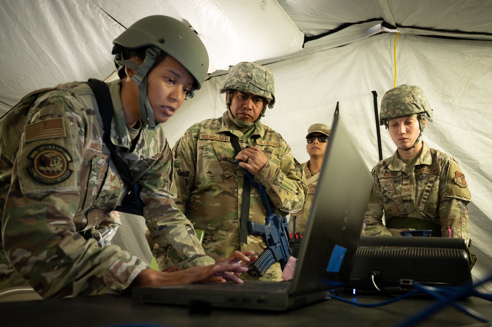 154th Mission Support Group ‘Readiness Rodeo’ Enhances Warfighting Skills