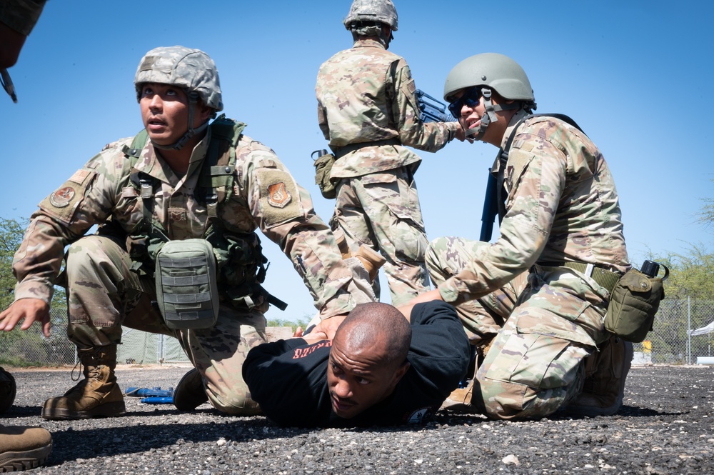 154th Mission Support Group ‘Readiness Rodeo’ Enhances Warfighting Skills