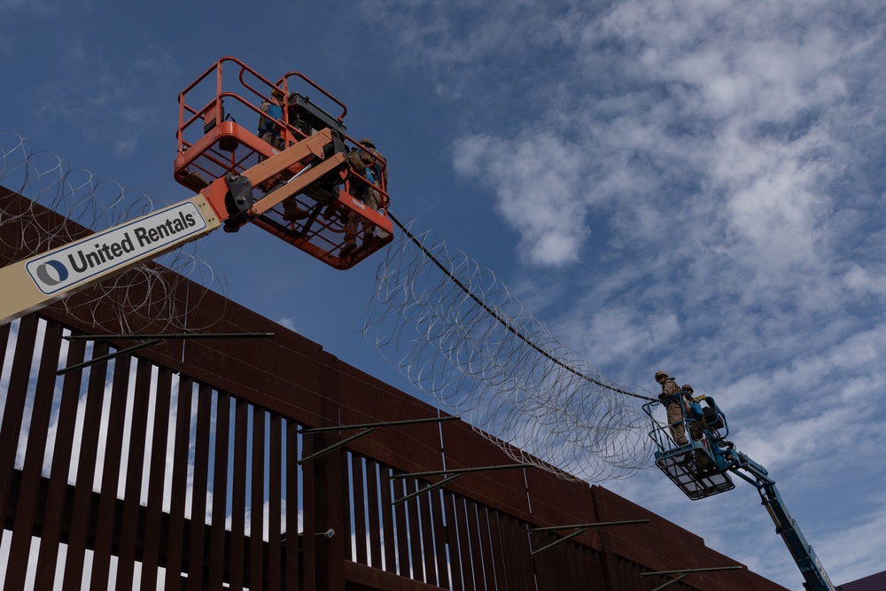 Task Force Sapper supports Southern Border Mission