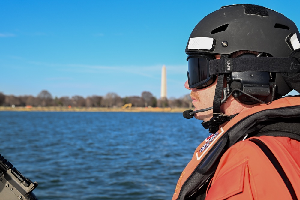 Coast Guard secures capital's waterways during president's address to joint session of congress