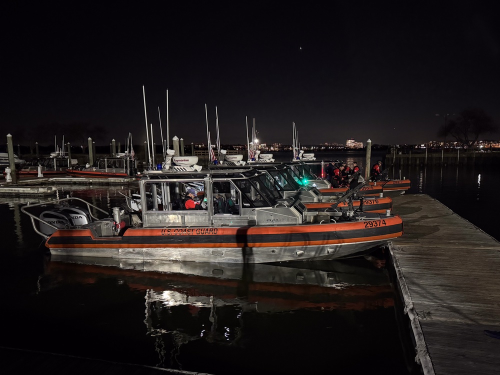 Coast Guard secures capital's waterways during president's address to joint session of congress