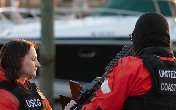 Coast Guard secures capital's waterways during president's address to joint session of congress