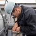 USS Ronald Reagan (CVN 76) Sailors perform maintenance