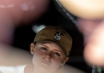 USS Somerset (LPD 25) gets underway in support of QUART 25.2