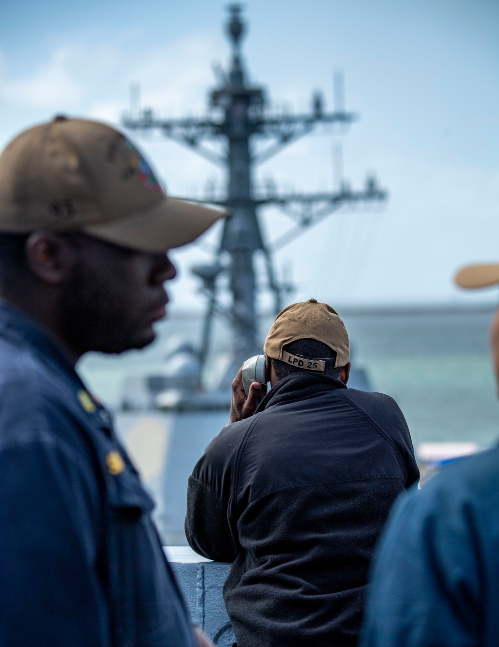 USS Somerset (LPD 25) gets underway in support of QUART 25.2