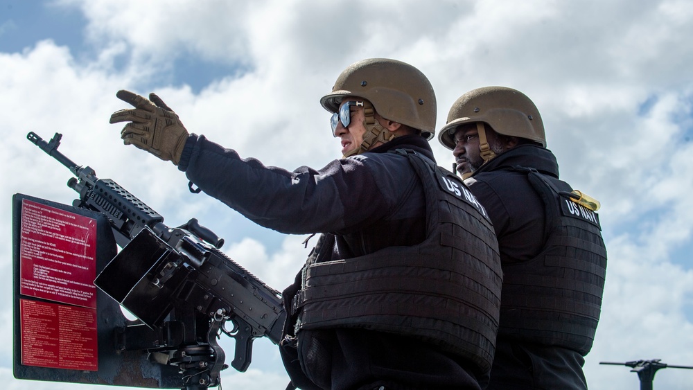 USS Somerset (LPD 25) gets underway in support of QUART 25.2