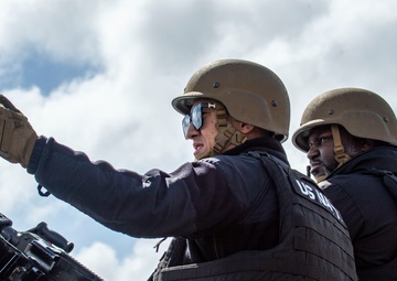 USS Somerset (LPD 25) gets underway in support of QUART 25.2