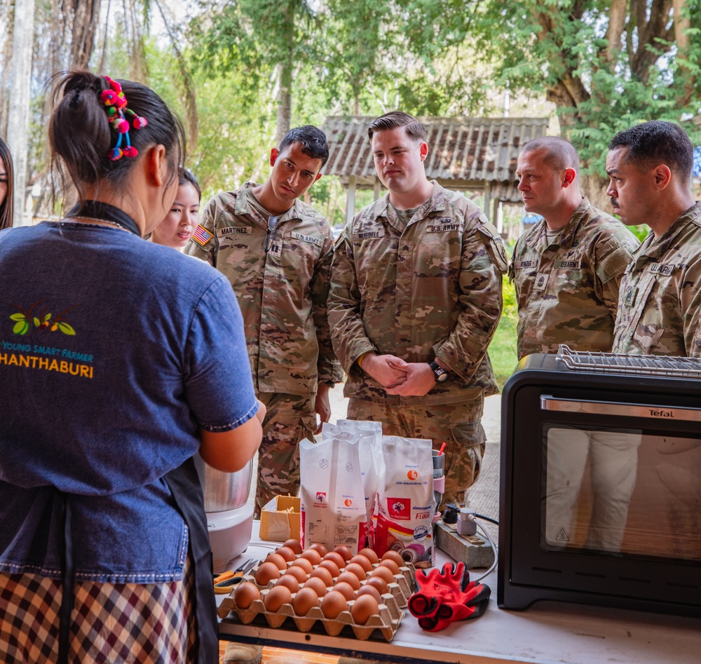 U.S. Army Soldiers Engage in Cultural Exchange and Education During Cobra Gold 25