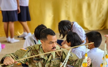 U.S. Army Soldiers Engage in Cultural Exchange and Education During Cobra Gold 25