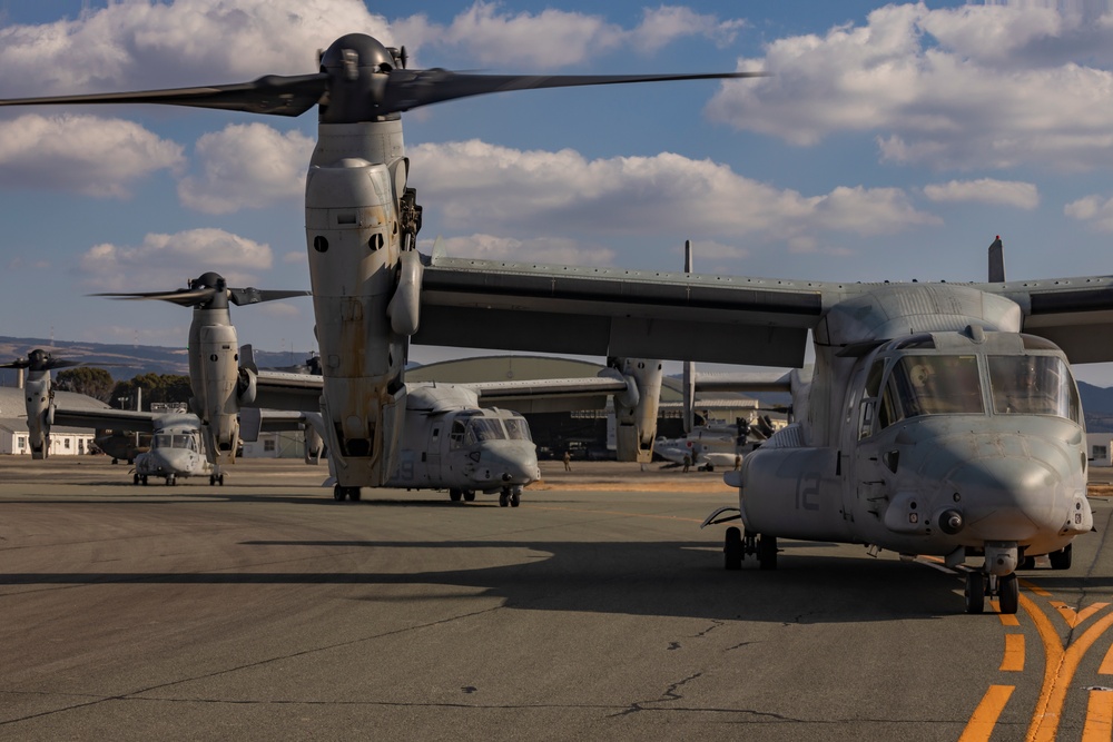 Iron Fist 25 | VMM-262 (Rein.) departs JGSDF Vice-Camp Takayubaru