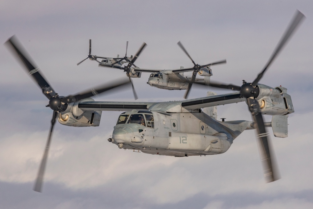 Iron Fist 25 | VMM-262 (Rein.) departs JGSDF Vice-Camp Takayubaru