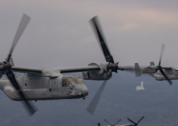Iron Fist 25 | VMM-262 (Rein.) departs JGSDF Vice-Camp Takayubaru
