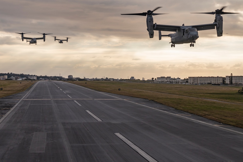 Iron Fist 25 | VMM-262 (Rein.) departs JGSDF Vice-Camp Takayubaru