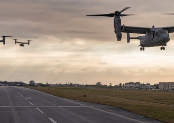 Iron Fist 25 | VMM-262 (Rein.) departs JGSDF Vice-Camp Takayubaru