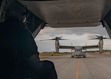 Iron Fist 25 | VMM-262 (Rein.) departs JGSDF Vice-Camp Takayubaru