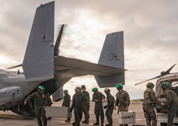 Iron Fist 25 | VMM-262 (Rein.) departs JGSDF Vice-Camp Takayubaru