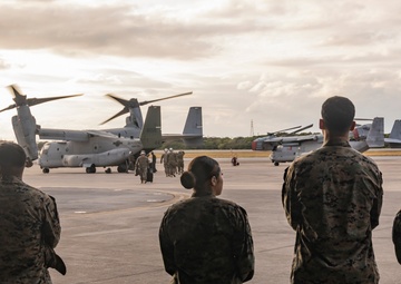 Iron Fist 25 | VMM-262 (Rein.) departs JGSDF Vice-Camp Takayubaru