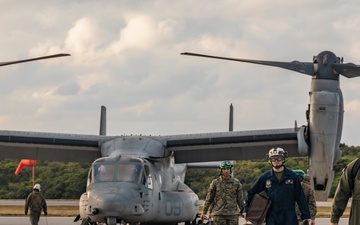 Iron Fist 25 | VMM-262 (Rein.) departs JGSDF Vice-Camp Takayubaru