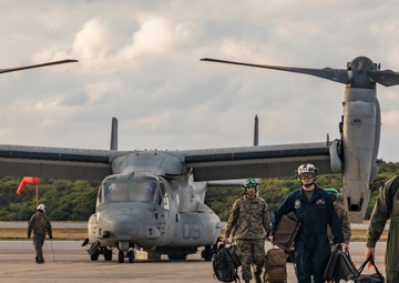 Iron Fist 25 | VMM-262 (Rein.) departs JGSDF Vice-Camp Takayubaru