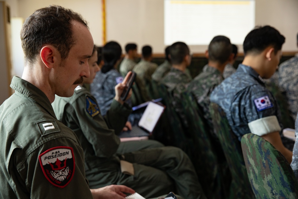 U.S., Thai, Australian, Republic of Korea and Singapore armed forces attend a conference for joint exercise Cobra Gold