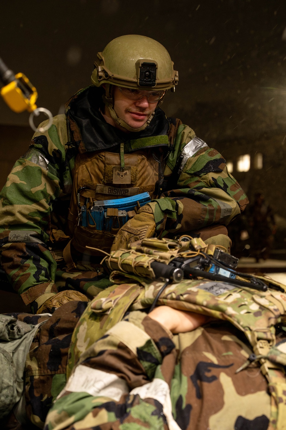 374 SFS responds to ground attack scenario during BM 25-2