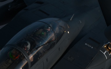 U.S. F-15s, A-10s patrol the skies in support of OIR