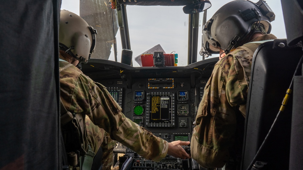 12th Combat Aviation Brigade conducts sling load recovery training