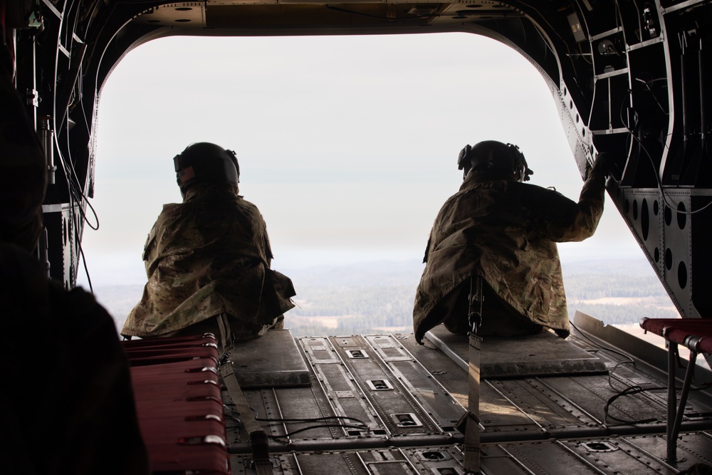 12th Combat Aviation Brigade conducts sling load recovery training