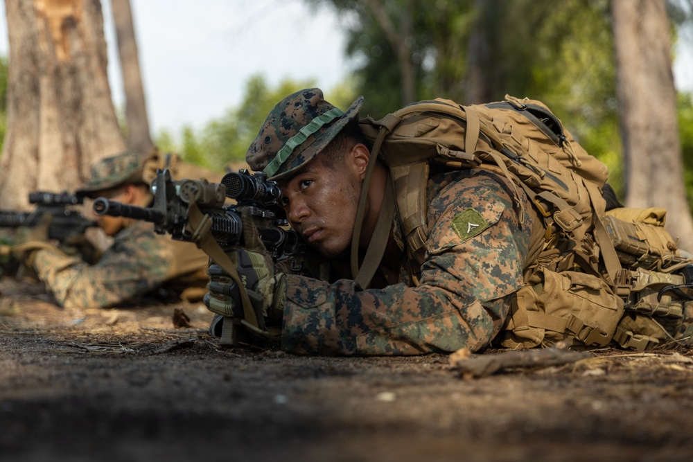Cobra Gold 25: 1st LAR Bn. Marines, sailors conduct multilateral jungle patrol