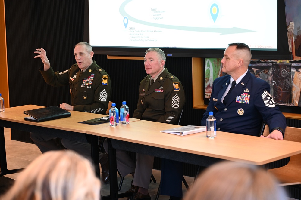 The Guard’s top enlisted leaders discuss wartime readiness and warrior ethos