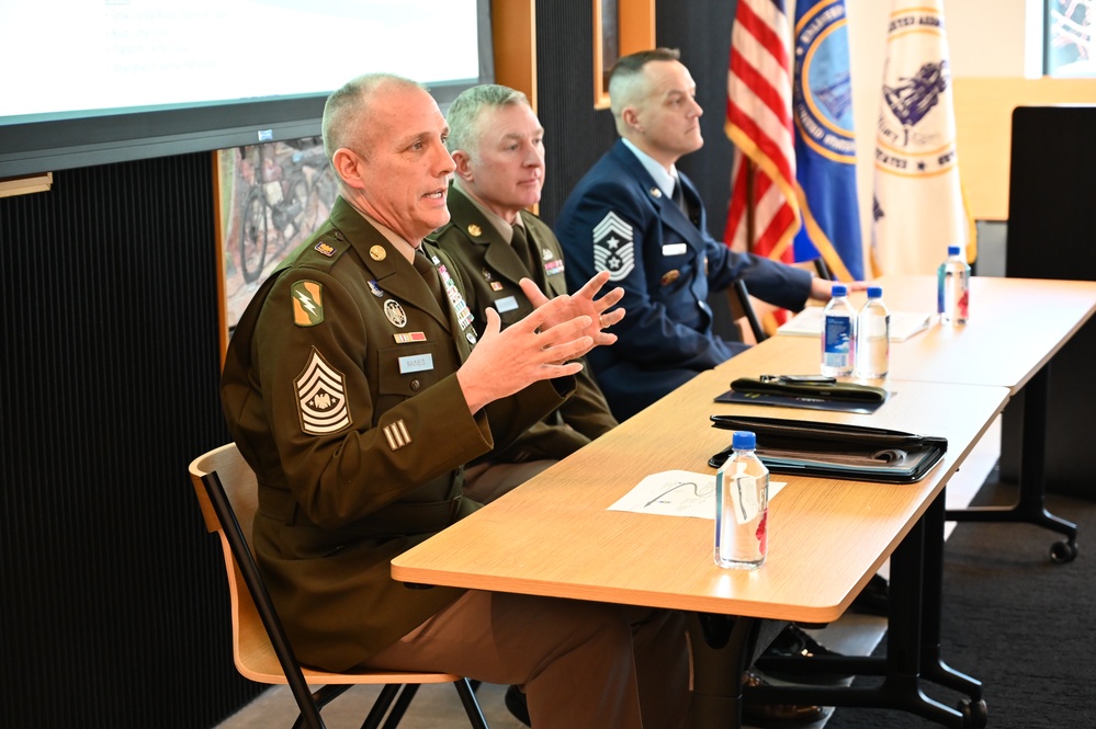 The Guard’s top enlisted leaders discuss wartime readiness and warrior ethos