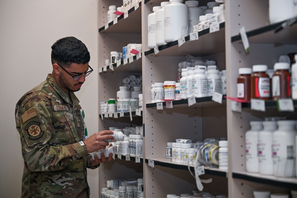 Providing essential care one dose at a time, RAF Lakenheath 48th MDSS pharmacy