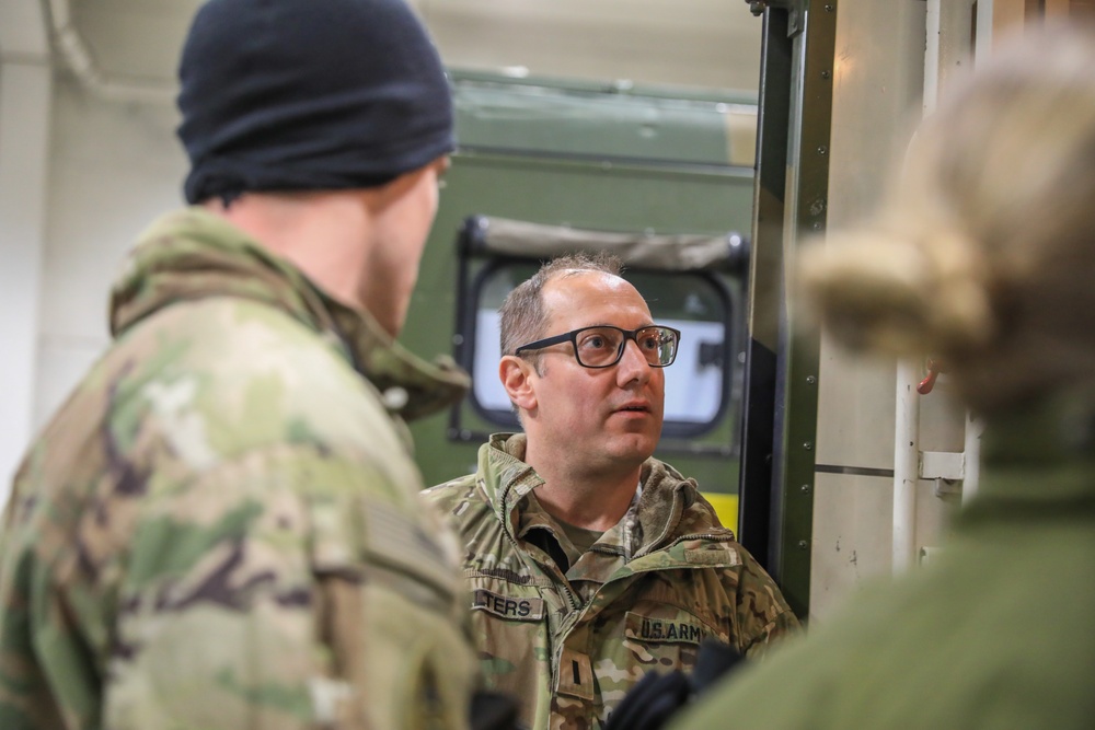 MLRS battalion conducts medical training in Norway with U.S. Navy Corpsmen  and Norwegian Army during exercise