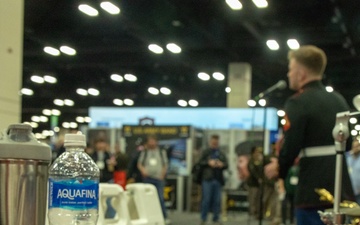 U.S. Marine Corps Forces Pacific Band performs at Texas Music Educators Association