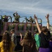U.S. Marines and Families of 10th Marine Regiment, 2d Marine Division, Celebrate Mardi Gras