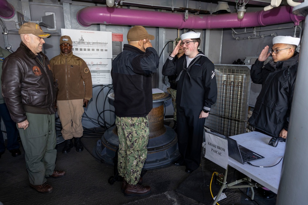Daily Operations Aboard USS George H.W. Bush (CVN 77)