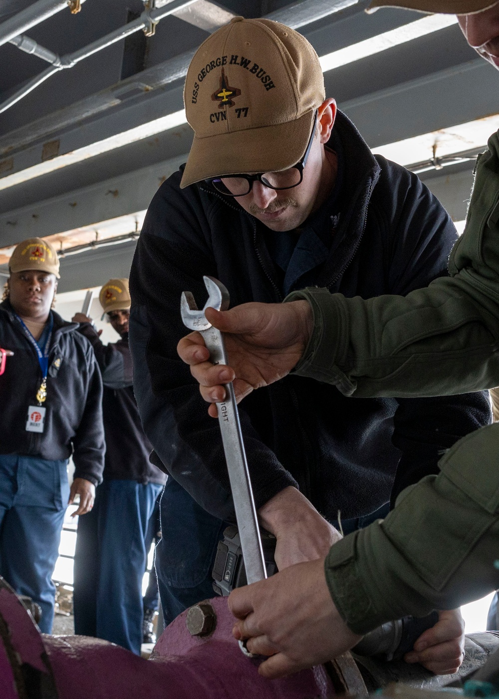 DVIDS - Images - Daily Operations Aboard USS George H.W. Bush (CVN 77)