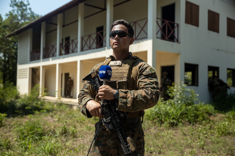 Cobra Gold 25: 1st LAR Bn. Marines teach CQB, cUAS classes