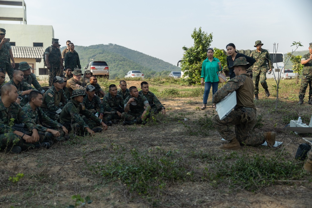 Cobra Gold 25: 1st LAR Bn. Marines teach CQB, cUAS classes