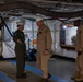 Commanding Officer Visit onboard USS BATAAN(LHD 5)