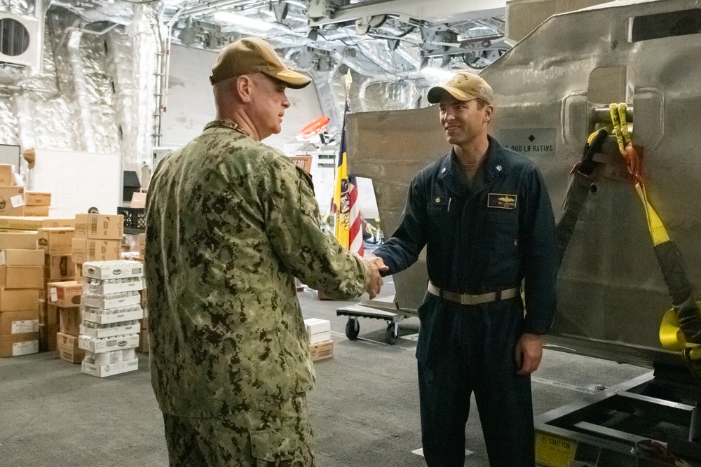 SWOBOSS visits littoral combat ships with mine countermeasures mission packages