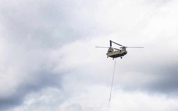 South Carolina National Guard Aids in Horry County Firefighting Efforts
