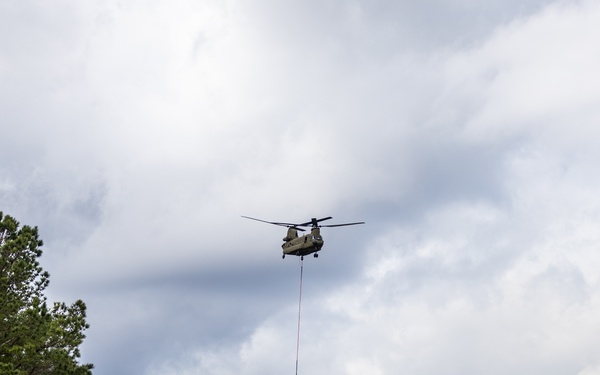 South Carolina National Guard Aids in Horry County Firefighting Efforts