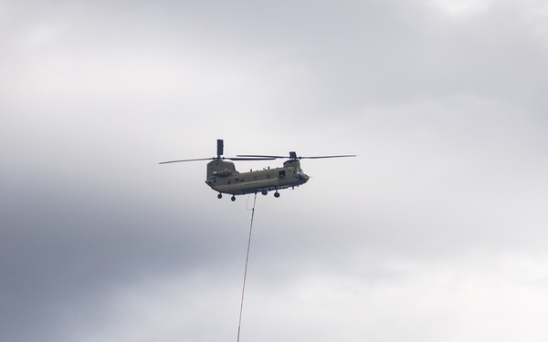 South Carolina National Guard Aids in Horry County Firefighting Efforts