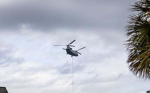 South Carolina National Guard Aids in Horry County Firefighting Efforts