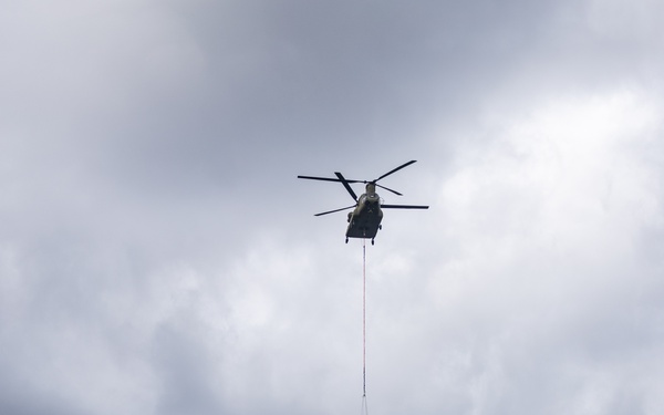South Carolina National Guard Aids in Horry County Firefighting Efforts